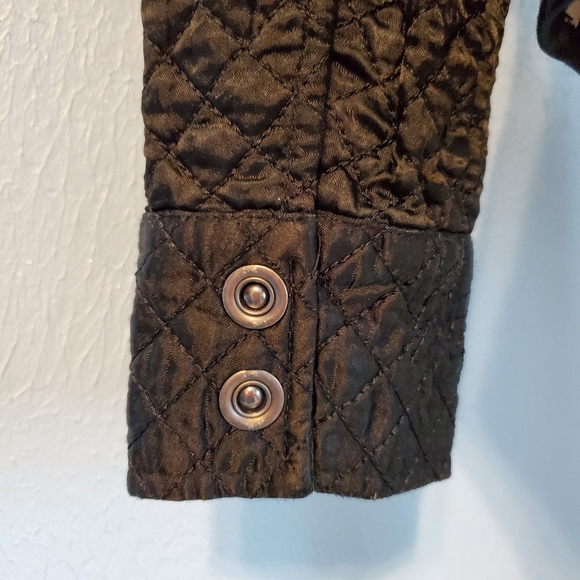 I.E. Relaxed quilted Blazer jacket A62 - Picture 6 of 8